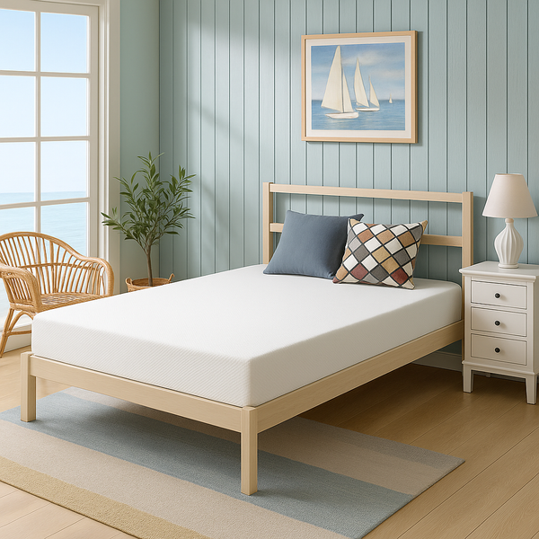 Lunara Gel Memory Cooling CertiPUR-US Fiberglass Free Foam Mattress