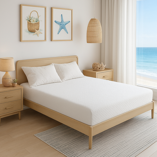 Lunara Gel Memory Cooling CertiPUR-US Fiberglass Free Foam Mattress