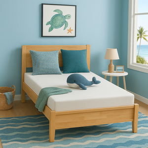 Lunara Gel Memory Cooling CertiPUR-US Fiberglass Free Foam Mattress