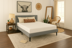 Lunara Gel Memory Cooling CertiPUR-US Fiberglass Free Foam Mattress