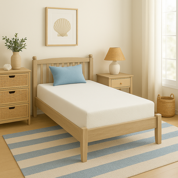 Lunara Gel Memory Cooling CertiPUR-US Fiberglass Free Foam Mattress