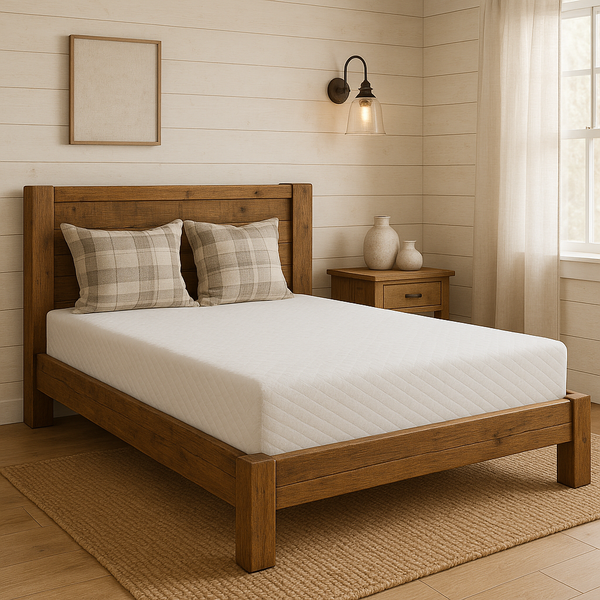 Lunara Gel Memory Cooling CertiPUR-US Fiberglass Free Foam Mattress
