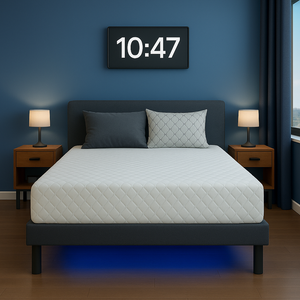 Lunara Gel Memory Cooling CertiPUR-US Fiberglass Free Foam Mattress