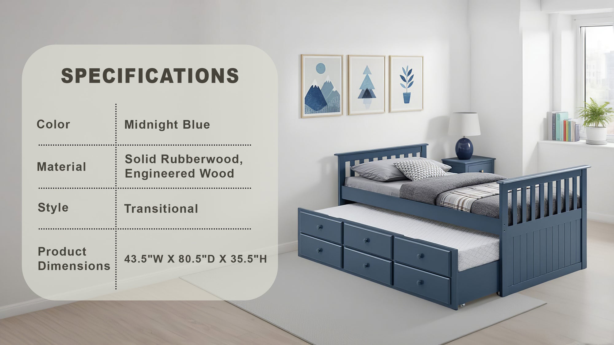 Severin Transitional Bed