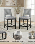 Alverton Transitional Chair, Set of 2
