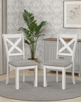 Bellferri Rustic Farmhouse Chair, Set of 2