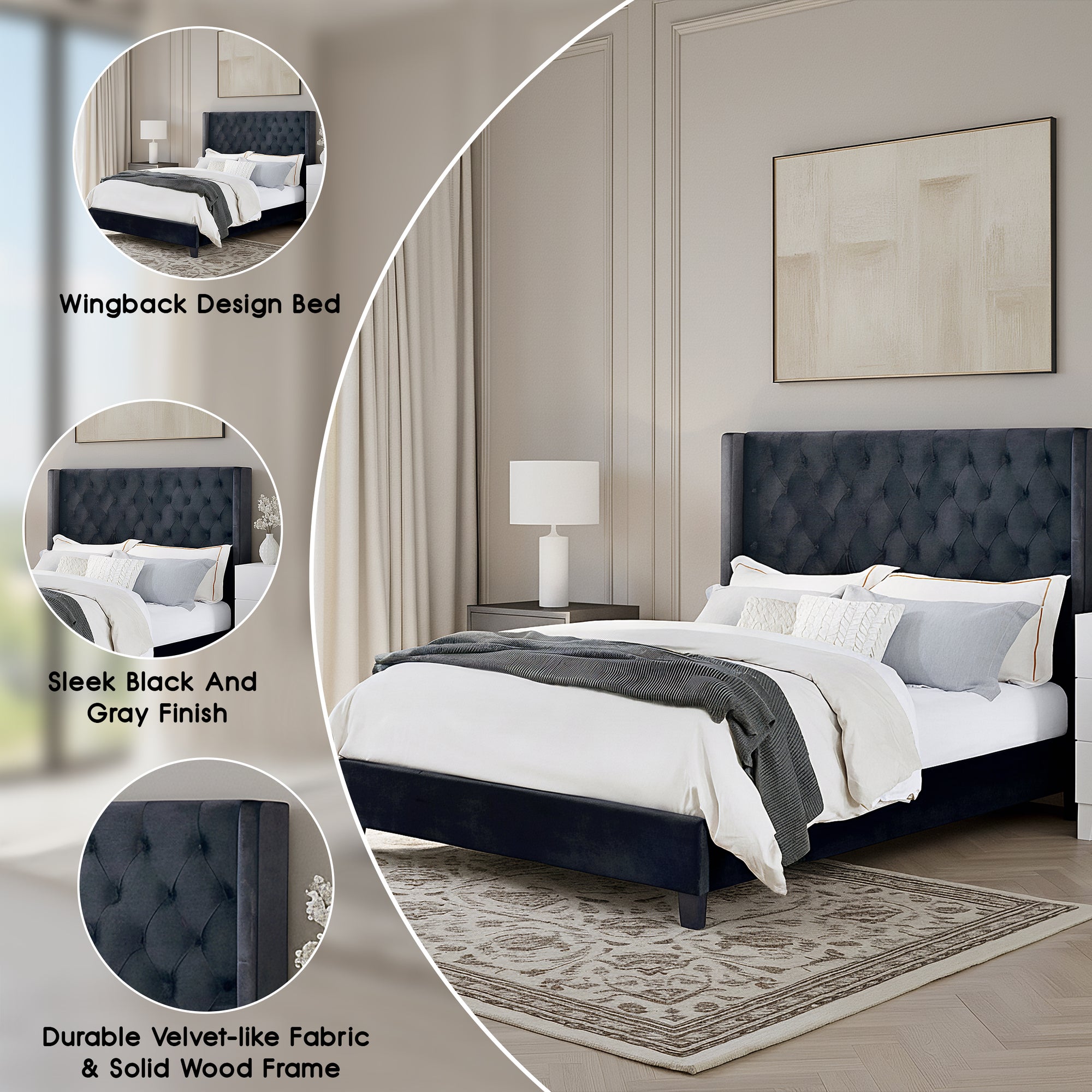 Harlowe Transitional Bed