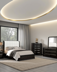 Wentworth Modern Contemporary Bedroom Set, 5 Pieces