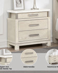 Chavigny Transitional Nightstand