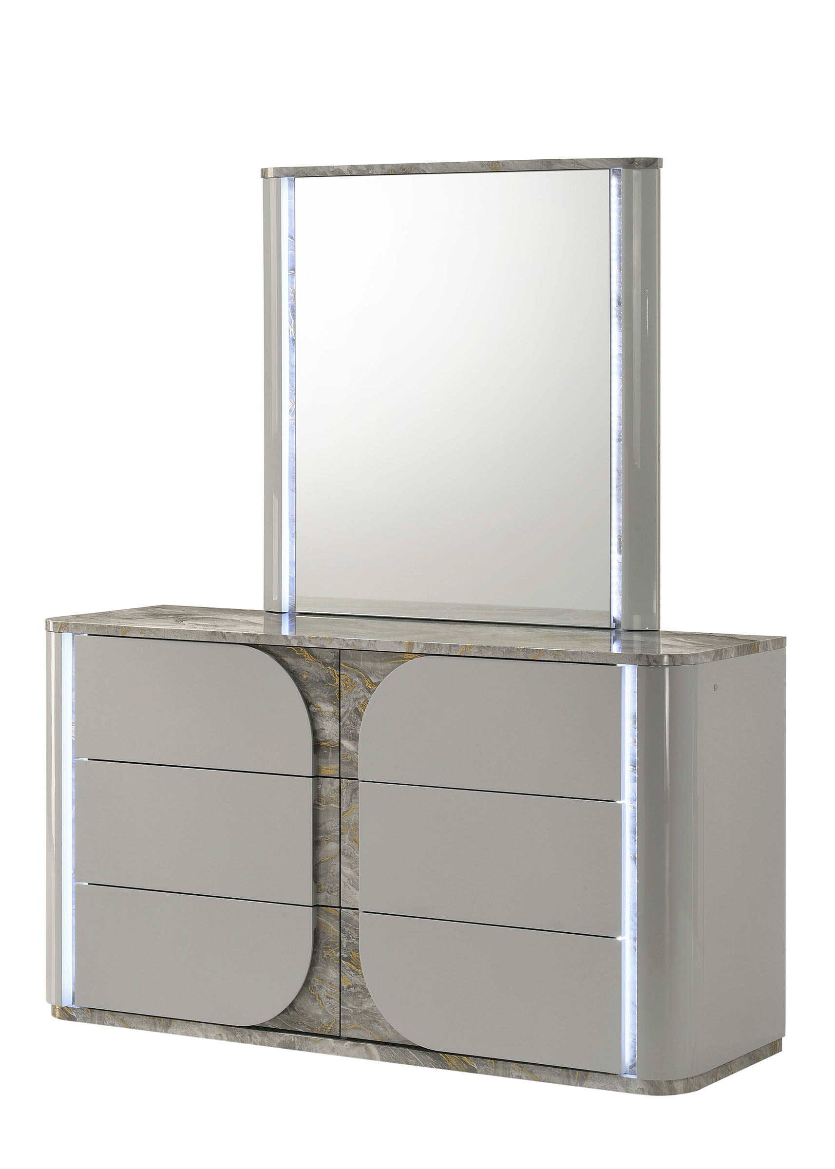 Cleburne Contemporary LED Bedroom Collection