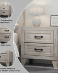 Oskarvik Contemporary Nightstand