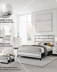 Mondaro Contemporary Bedroom Set, 5 Pieces