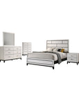Mondaro Contemporary Bedroom Set, 5 Pieces