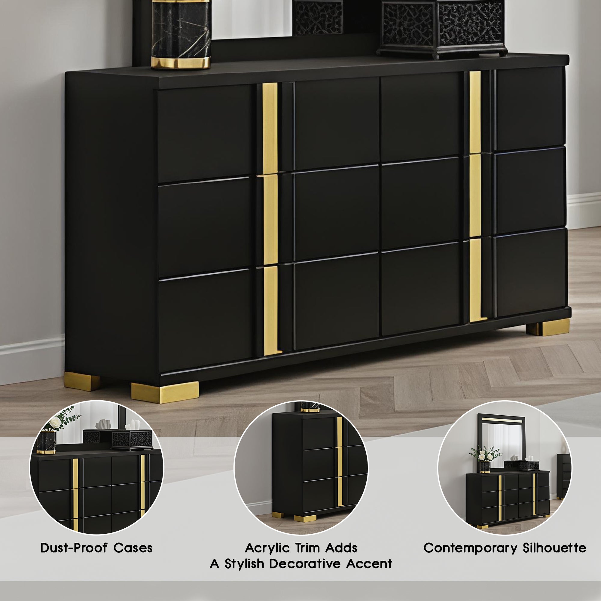 Vikholm Contemporary Dresser