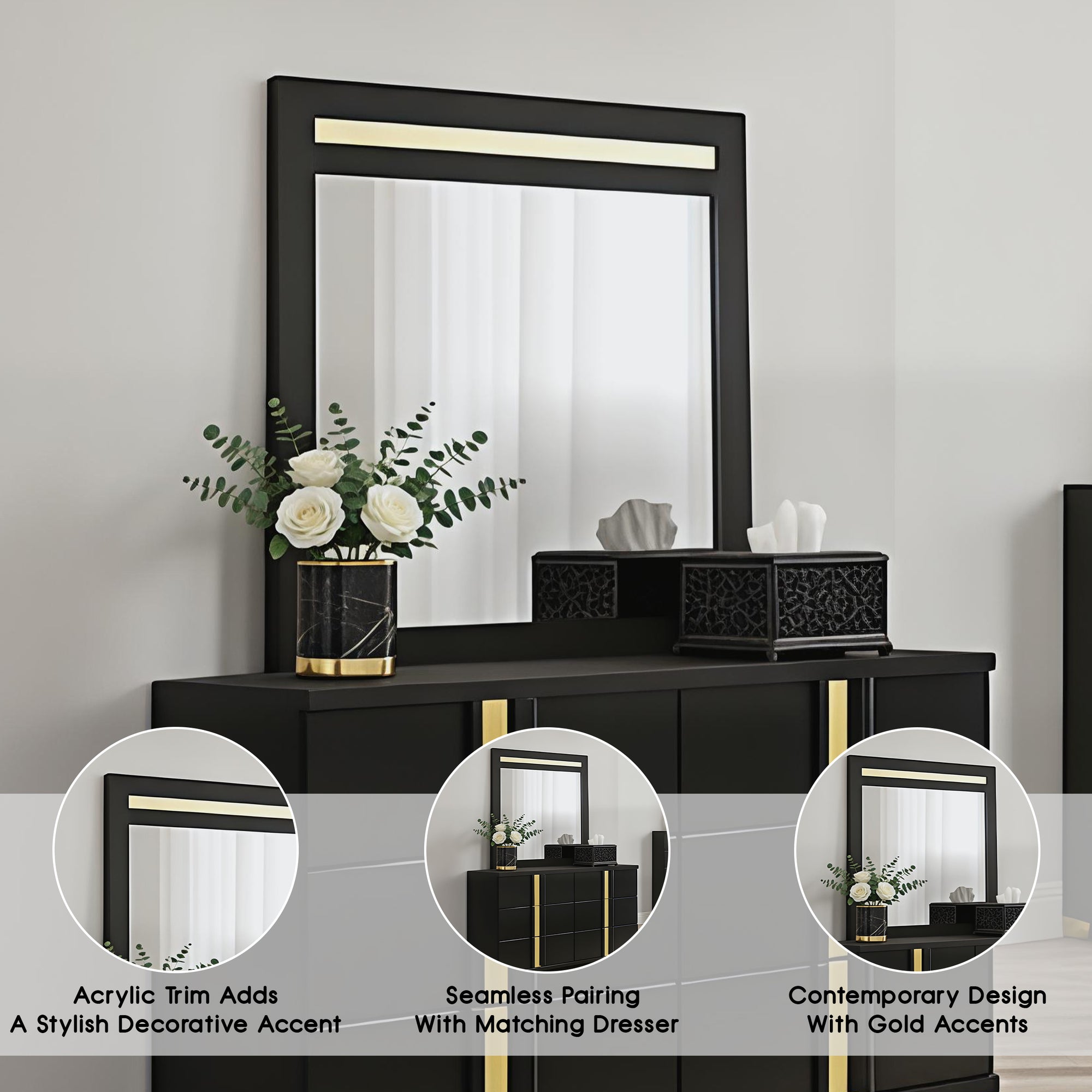 Vikholm Contemporary Mirror