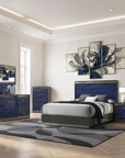 Sorrenta Glam Bedroom Set, 5 Pieces