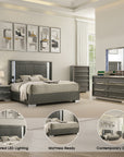 Fernhill Contemporary Bedroom Set, 5 Pieces
