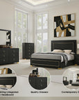 Winslow Contemporary Bedroom Set, 5 Pieces
