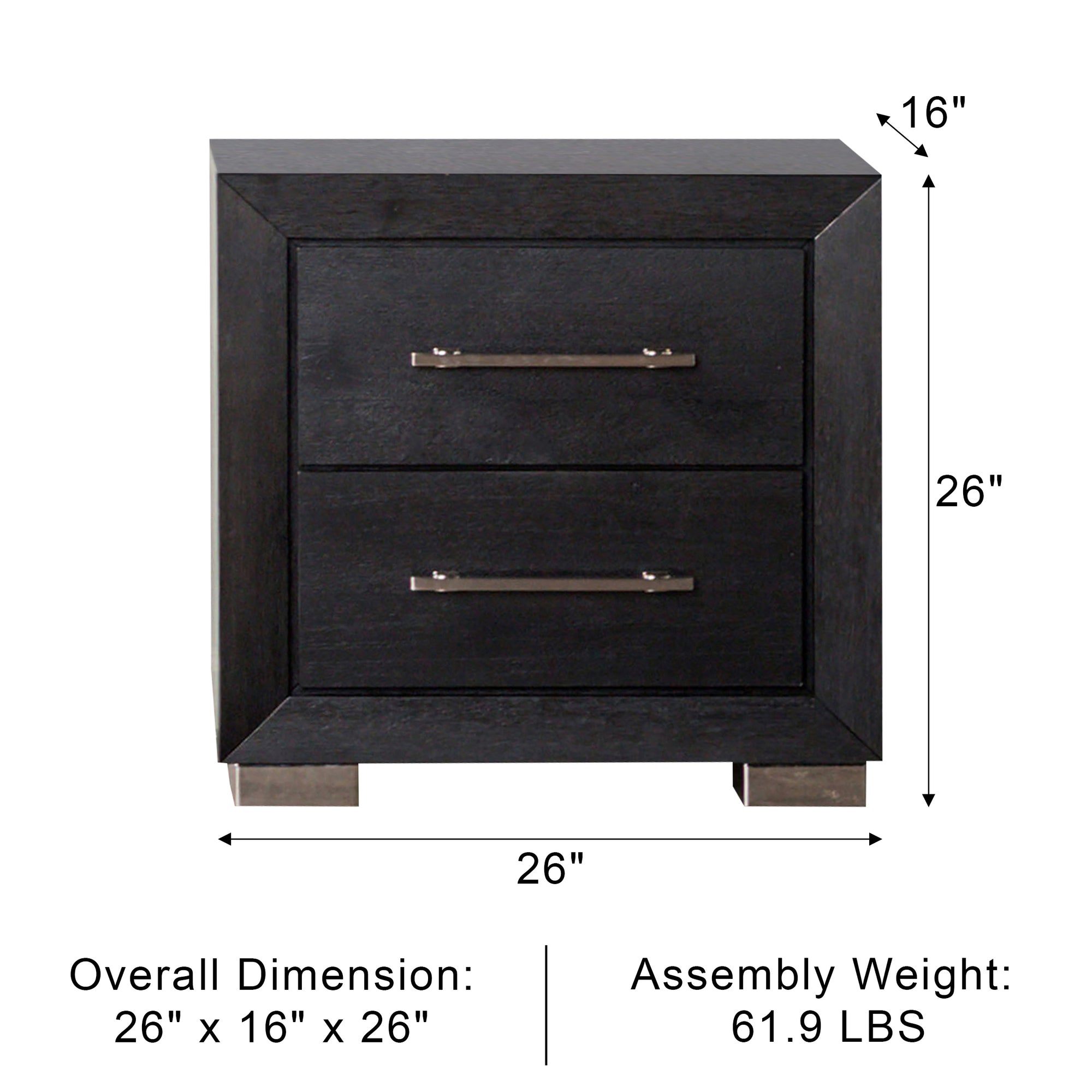 Bramley Contemporary Nightstand