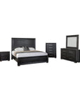 Bramley Contemporary Bedroom Set, 5 Pieces