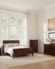 Duc De Savoie Transitional Bedroom Set, 5 Pieces