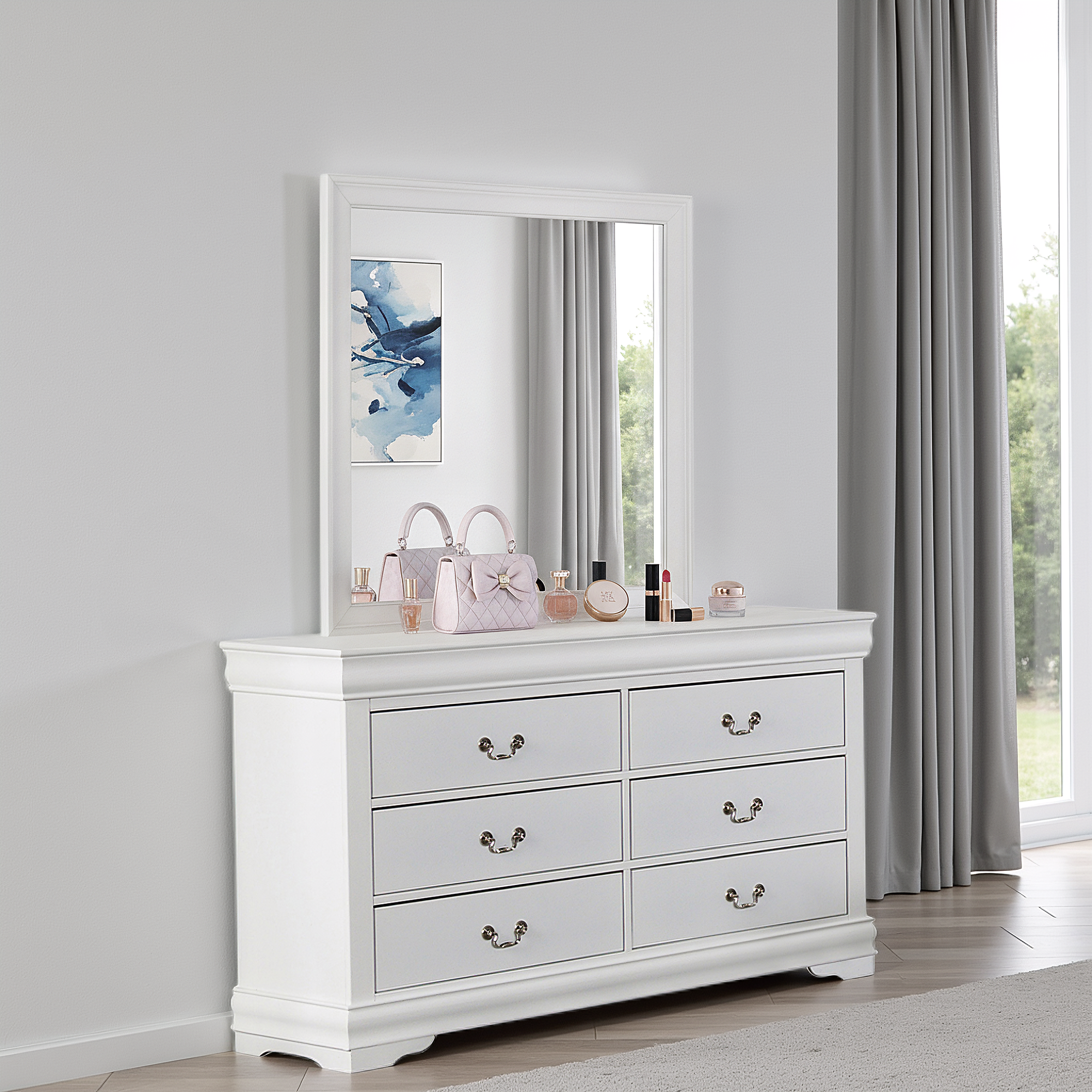 Duc De Savoie Transitional Mirror