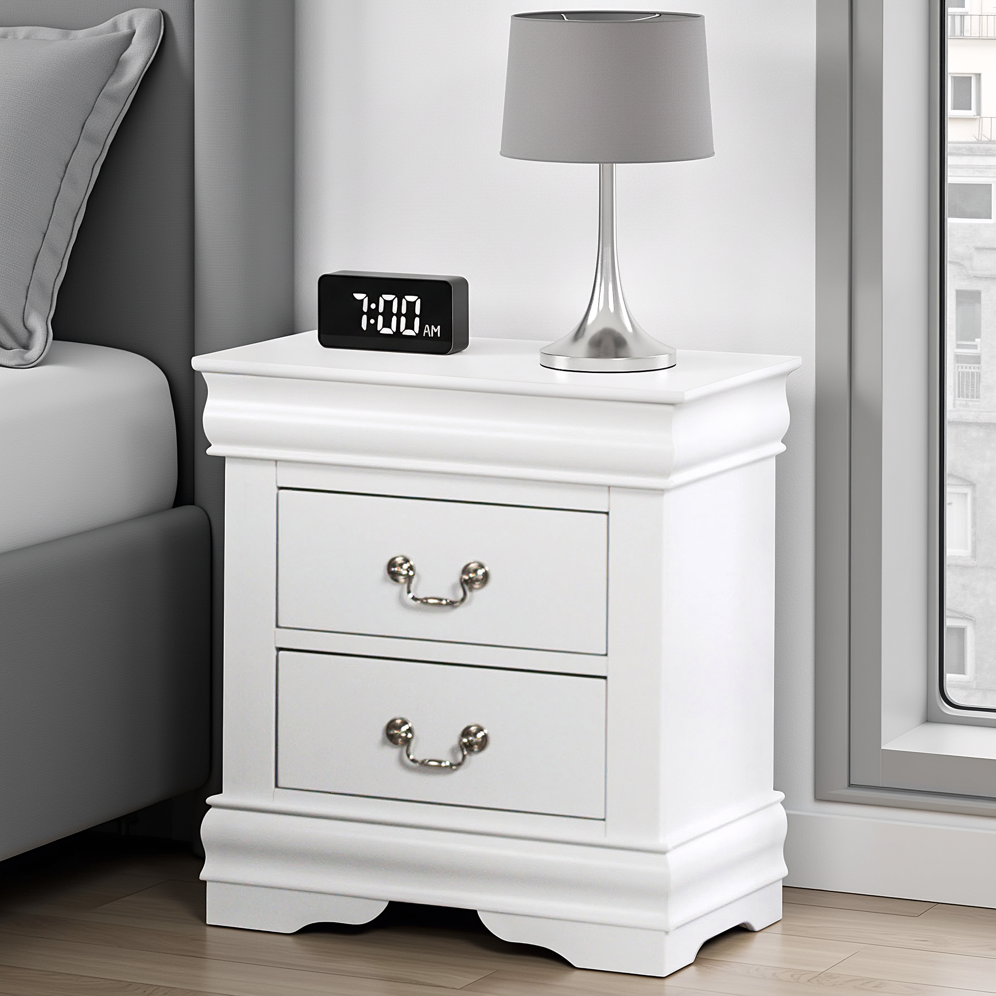 Duc De Savoie Transitional Nightstand