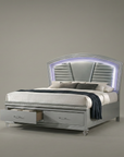 Maddie Contemporary Platform Bed
