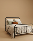 Iria Metal Bed Frame with Spindle Headboard & Footboard