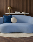 Brevik Sofa with Sculpted Curved Silhouette & Pocketed Coil Seating
