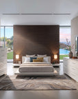 Malmo Contemporary Platform Bed