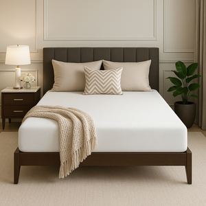 Lunara Gel Memory Cooling CertiPUR-US Fiberglass Free Foam Mattress