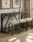 Hudson Transitional Dining Set, 4 Pieces