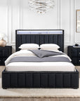 Farese Contemporary Bedroom Set, 3 Pieces