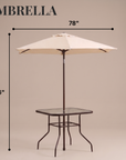 Fallone 7-Piece Outdoor Dining Set