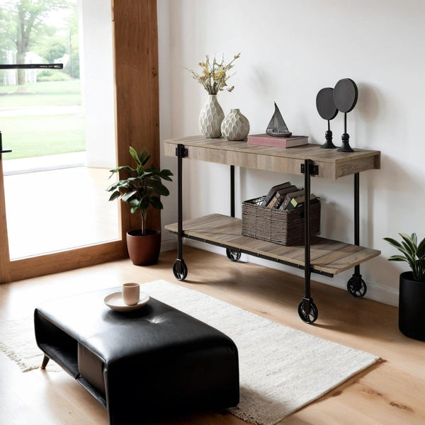 Industrial Sofa Table