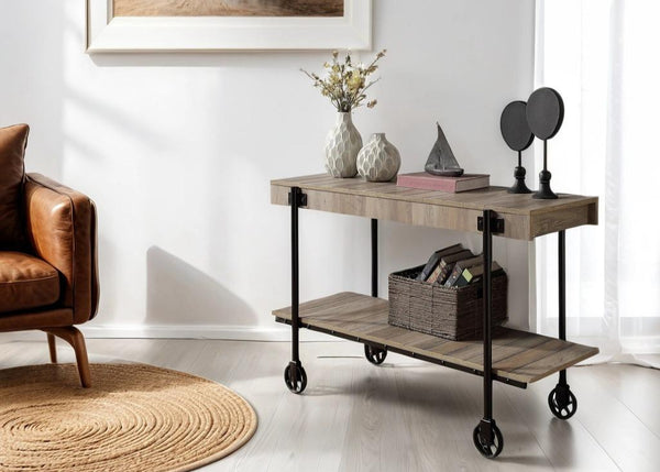 Industrial Sofa Table