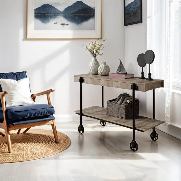 Industrial Sofa Table