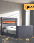 Sumter Contemporary TV Lift Bed
