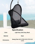 Maui Modern Swing Chair