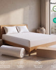 Lunara Fiberglass-Free Memory Foam Mattress in a Box - Firm Support, Cooling Cover, CertiPUR-US Certified