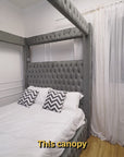 Seville Glam Canopy Bed