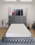 Chateau Glam Platform Bed